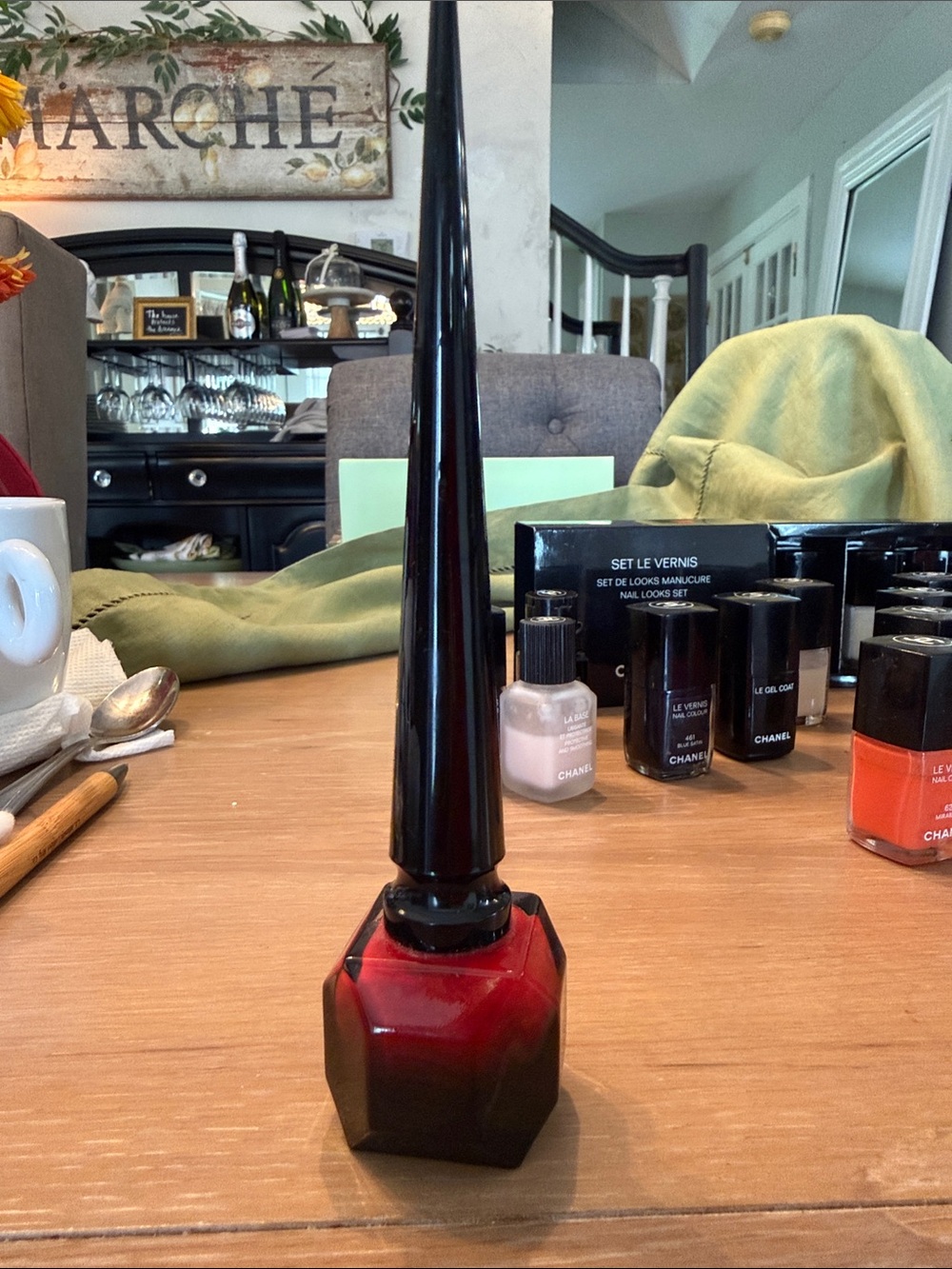 Christian Louboutin  Red Luxurious Nail Lacquer Bottle